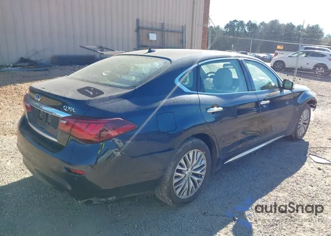 2015 Infiniti Q70L 3.7 z USA, uszkodzony, nr VIN JN1BY1PP7FM600884